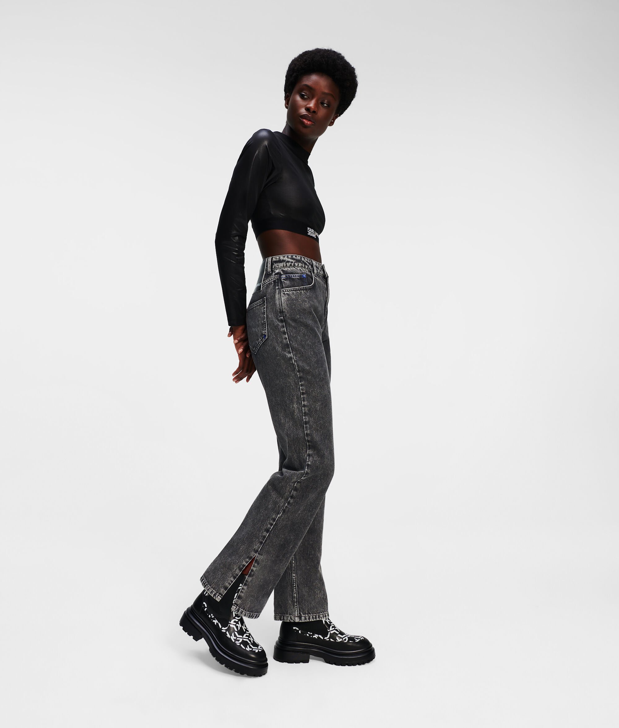 (image for) Durable KLJ HIGH-RISE STRAIGHT JEANS